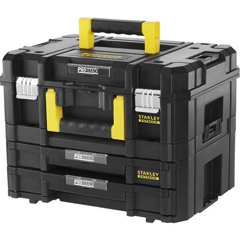 stanley yellow stackable metal tool box|stanley fatmax rolling tool box.